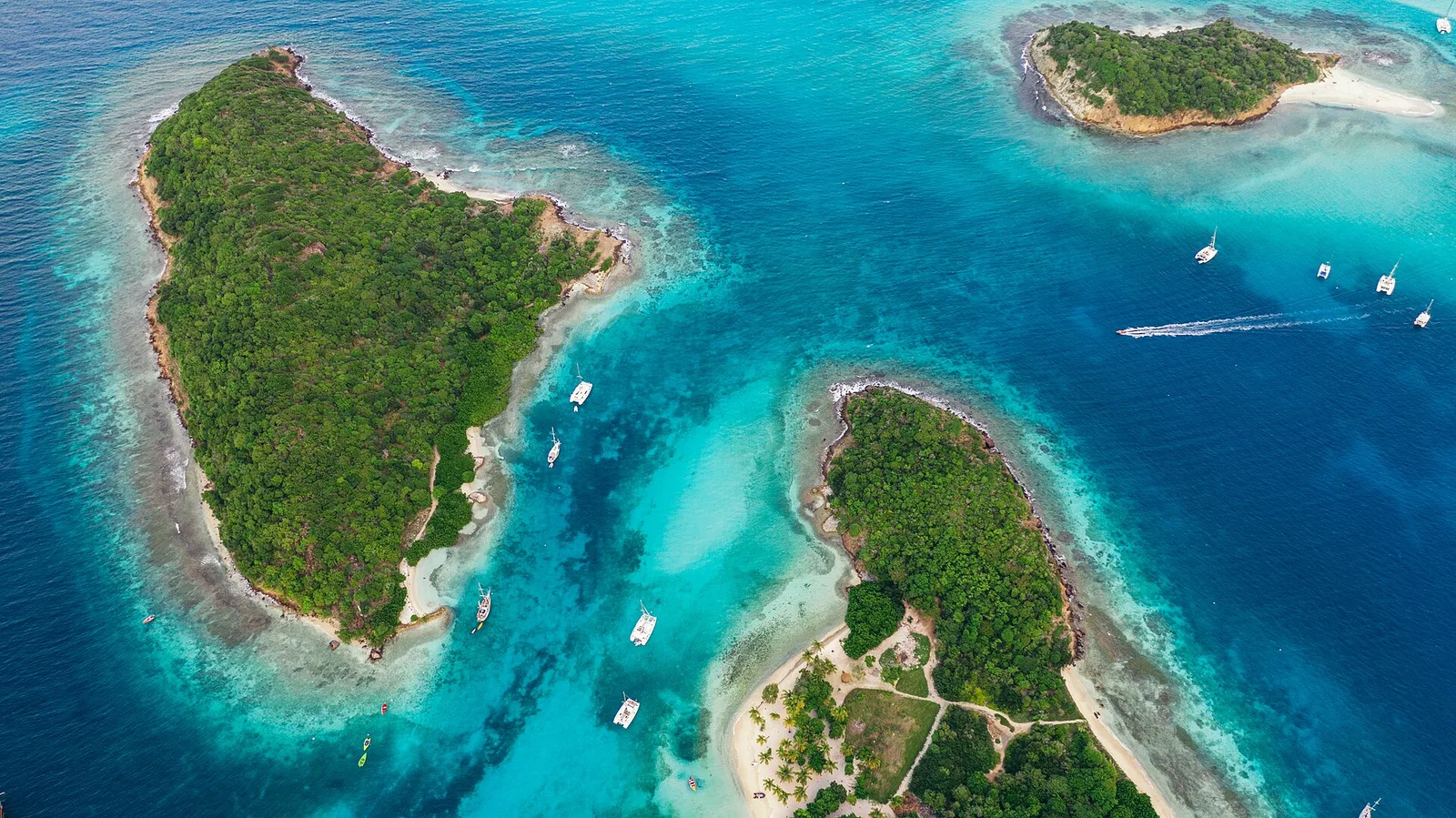 St. Vincent & Grenadines: Captain Bligh planted the Western Hemisphere’s first breadfruit tree here in 1793.
