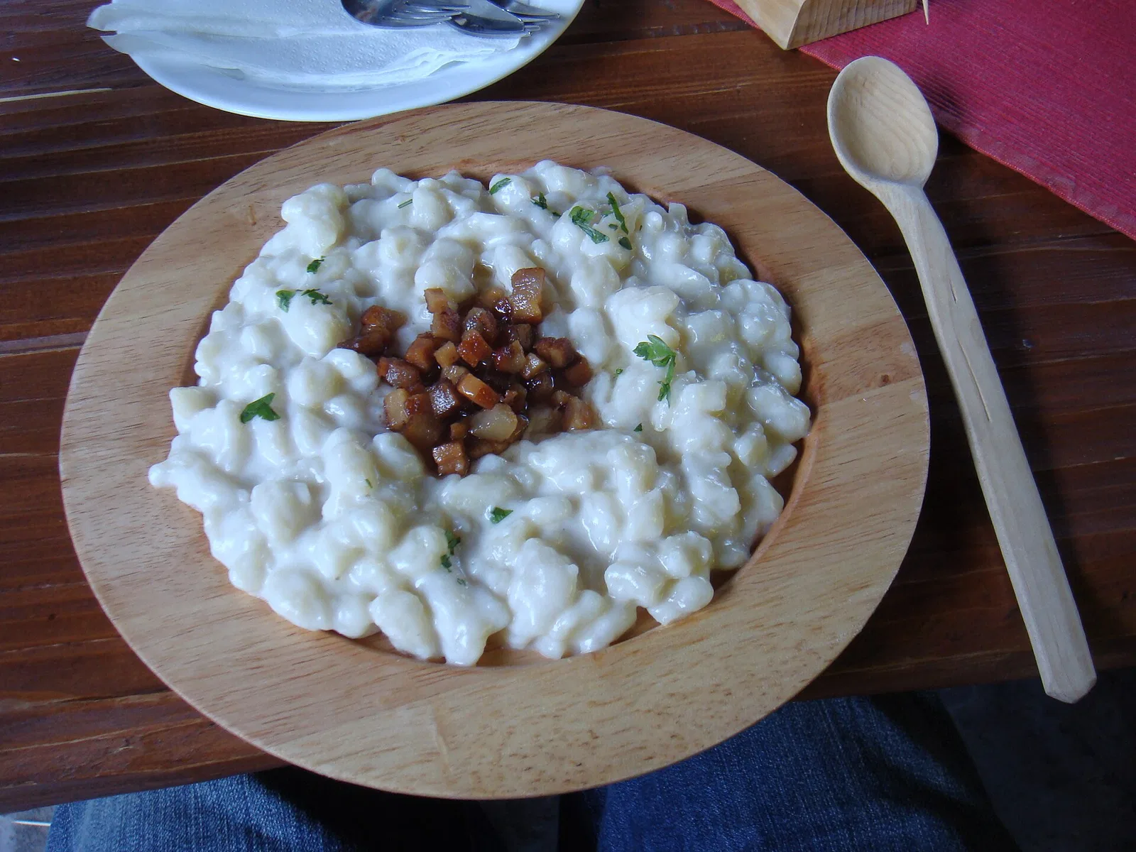 Bryndzové halušky — Slovakia