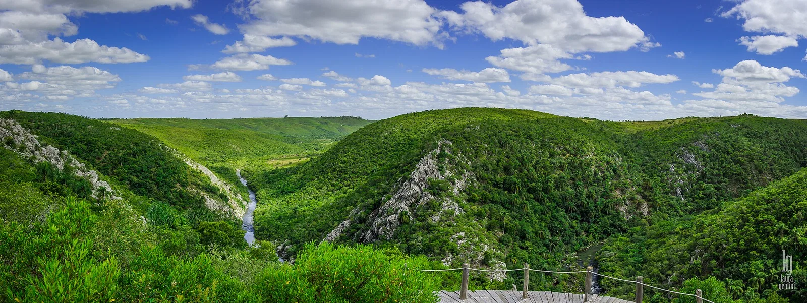 Quebrada de los Cuervos, Uruguay