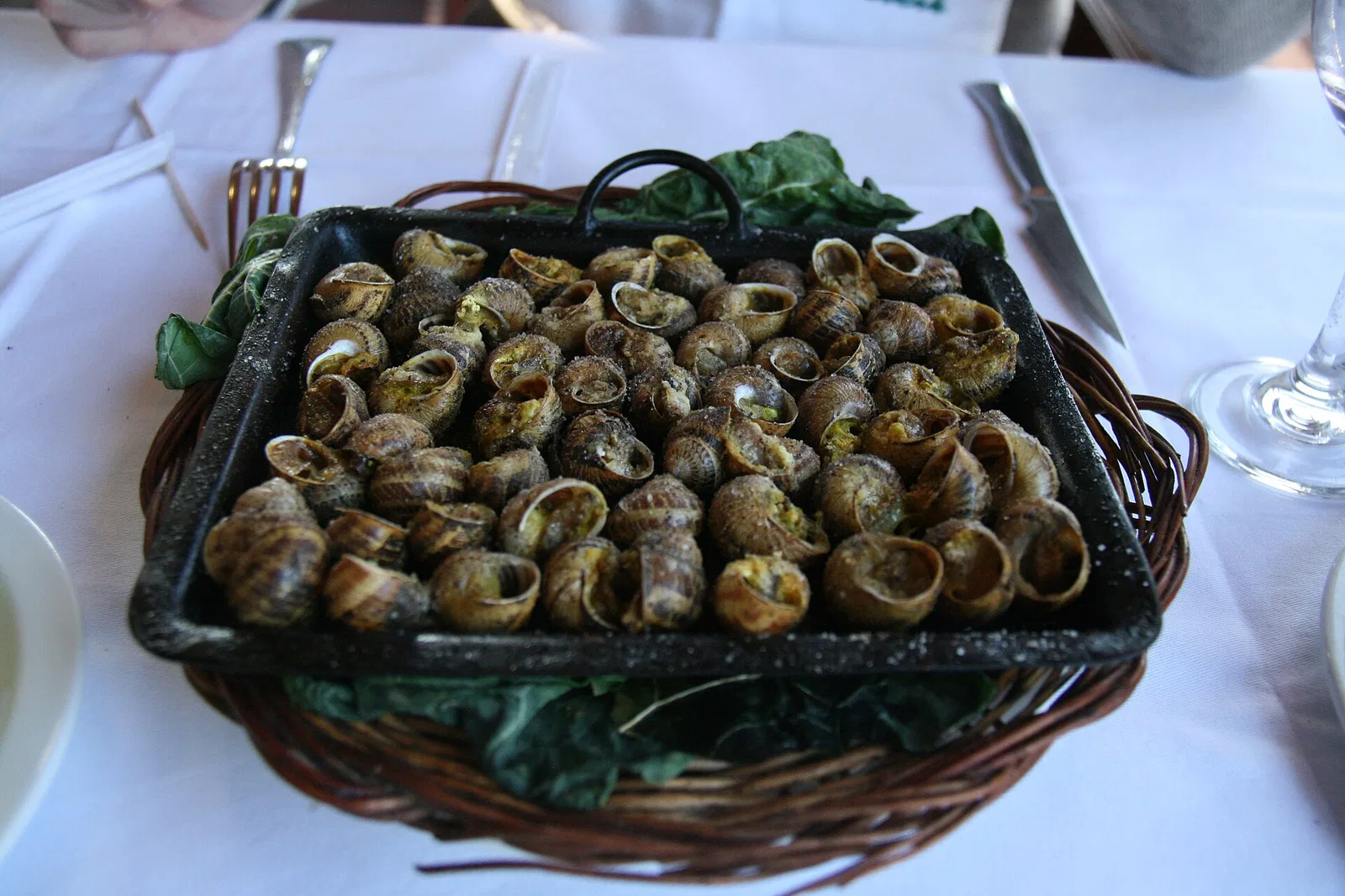 Cargols a la llauna — Andorra