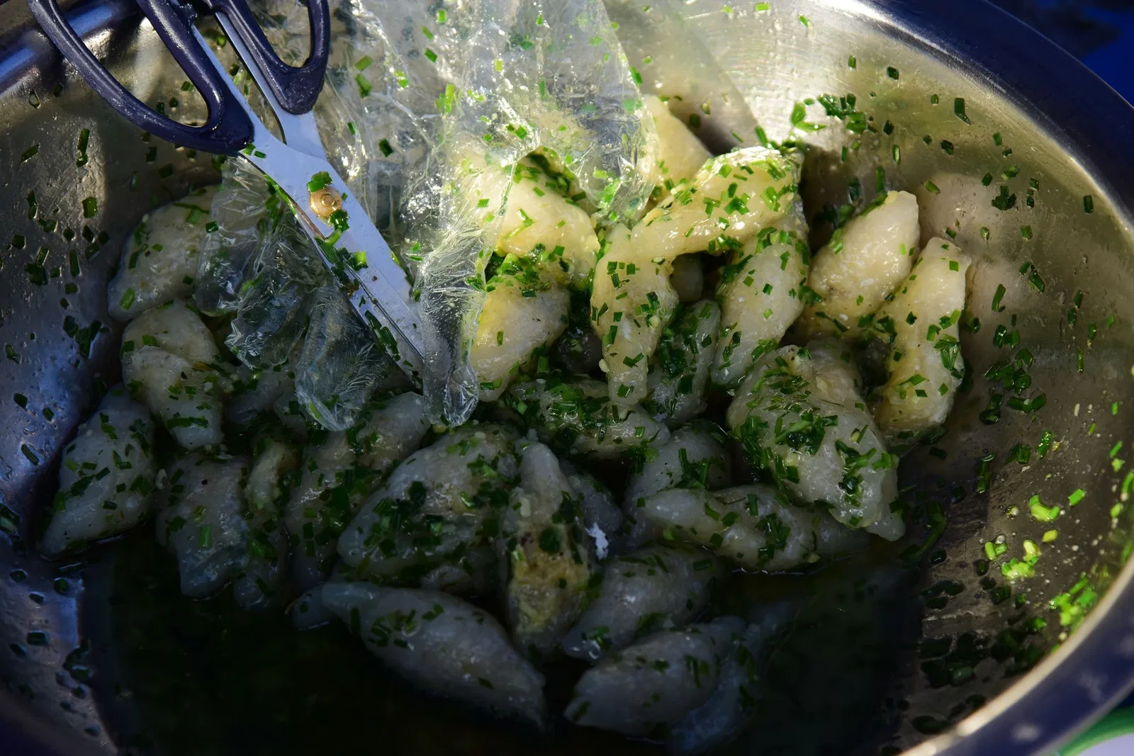 Saltfish and dumplings — St. Kitts & Nevis
